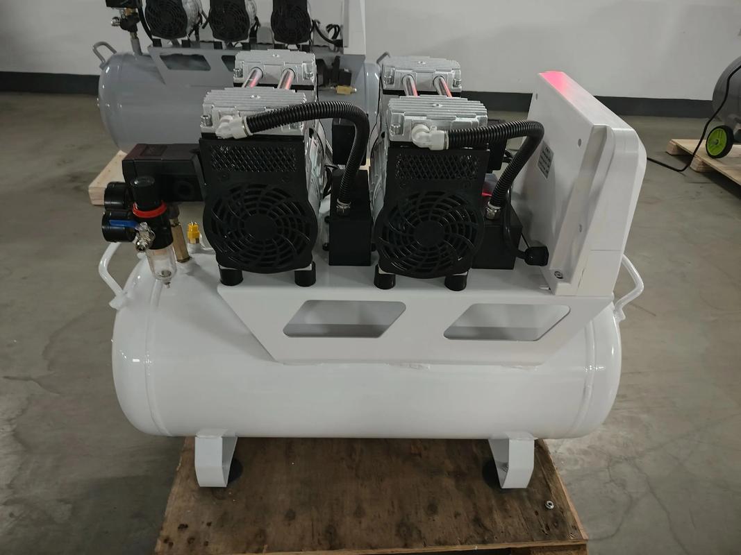 牙科電動空氣壓縮機 #生產車間現場 #新科技新技術